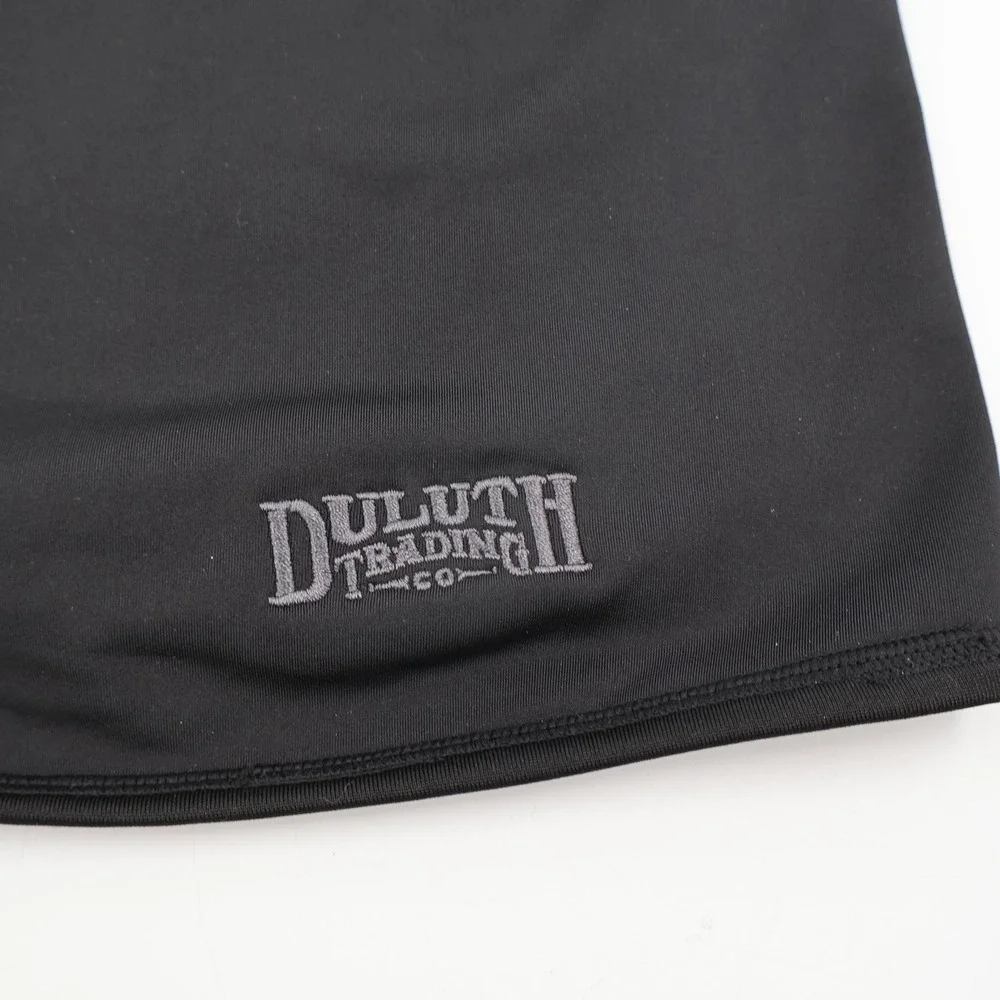 Duluth Trading Co Neck Gaiter Unisex M/L Black Performance Stretch 30202